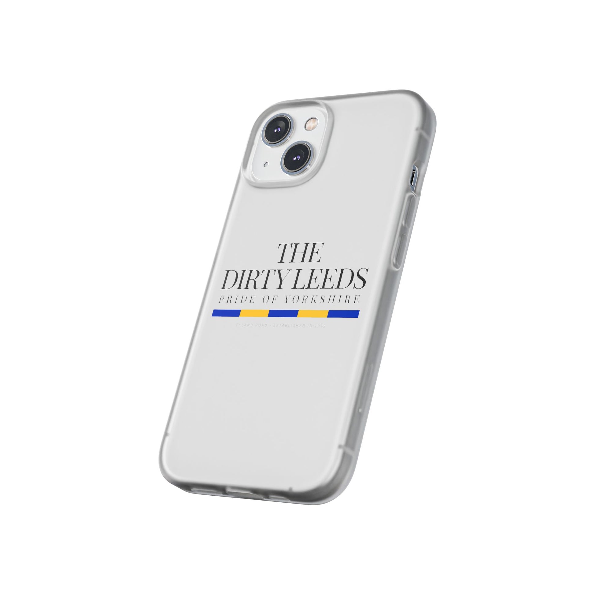 LUFC “The Dirty Leeds: Pride of  Yorkshire” Flexi Phone Case - Lufcnews.co.uk