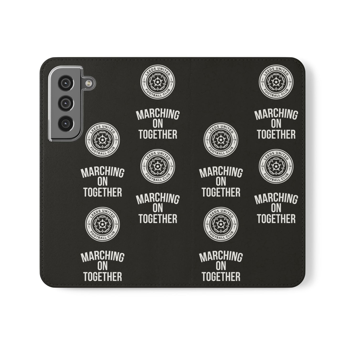 Leeds United "Marching On  Together" Flip Case Phone Wallet