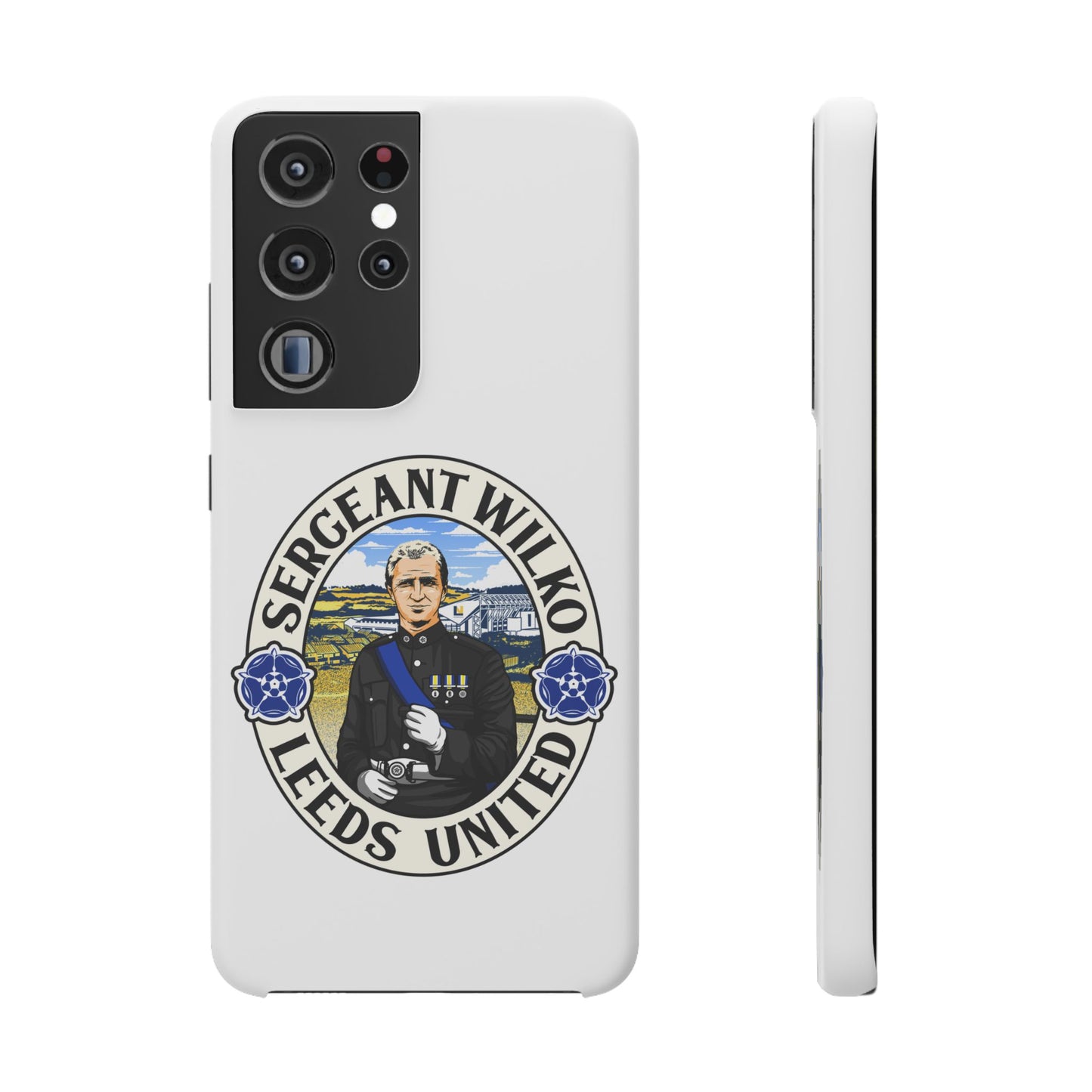 LUFC "SERGEANT WILKO" Leeds  United: Snap Case