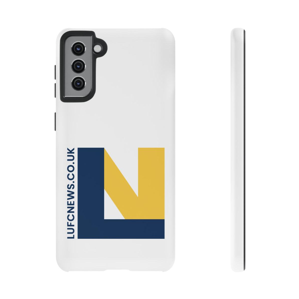 Leeds United 'LUFCNEWS.CO.UK' Phone Case