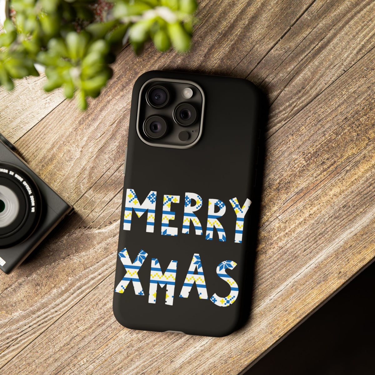Leeds United 'Merry Xmas' Phone Case: Christmas Edition