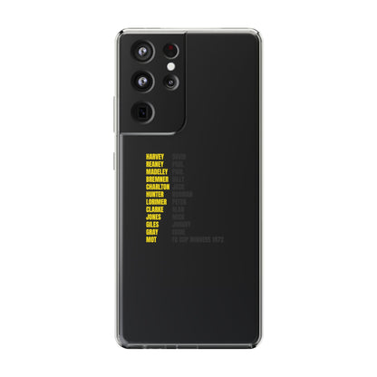 Clear Phone Case - 1972 FA Cup Winners