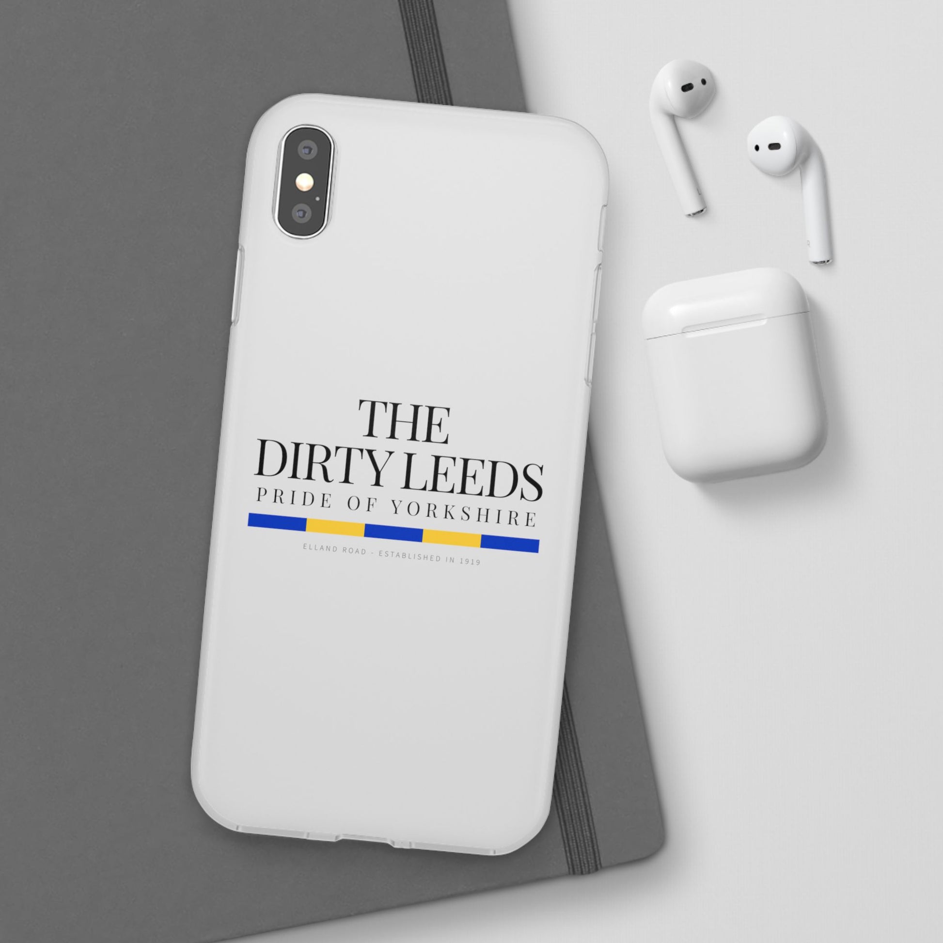LUFC “The Dirty Leeds: Pride of  Yorkshire” Flexi Phone Case - Lufcnews.co.uk