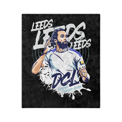 21 LUFC Christmas Velveteen Sports Blanket “ALL LEEDS AREN’T WE” Christmas Edition - Lufcnews.co.uk