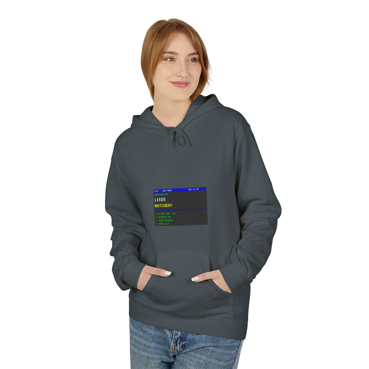 Leeds Matchday Teletext Hoodie