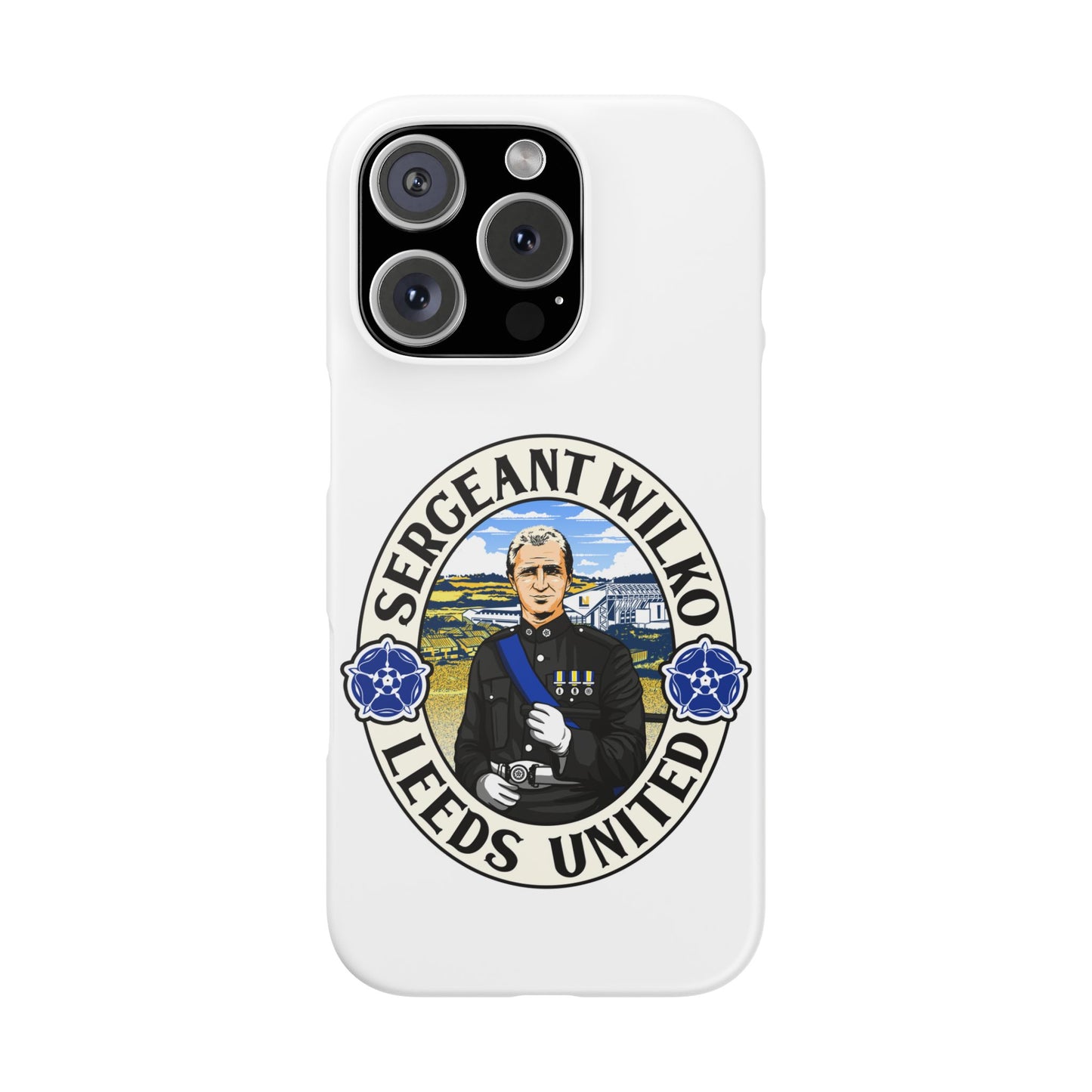 LUFC "SERGEANT WILKO" Leeds  United: Snap Case