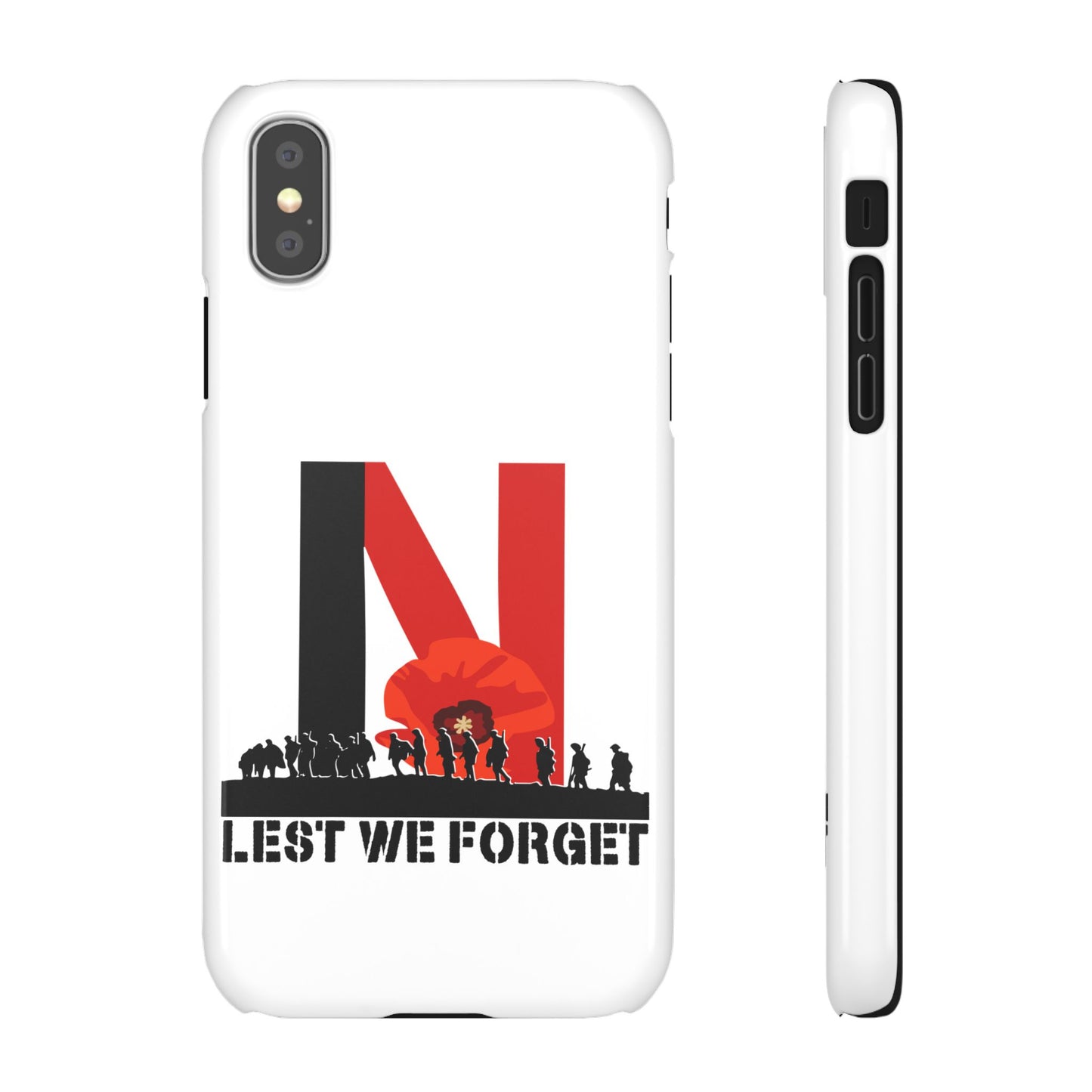 Leeds United "LEST WE FORGET"  Snap Case