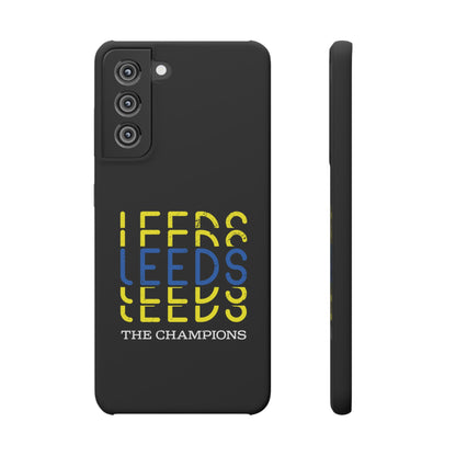 LUFC "Leeds The Champions" Snap  Case