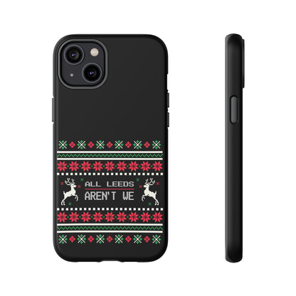 LUFC 'All Leeds Aren't We' Phone  Case: Christmas Edition - Lufcnews.co.uk