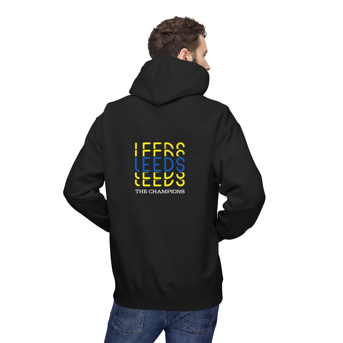 LUFC Softstyle Fleece Hoodie  Midweight Unisex