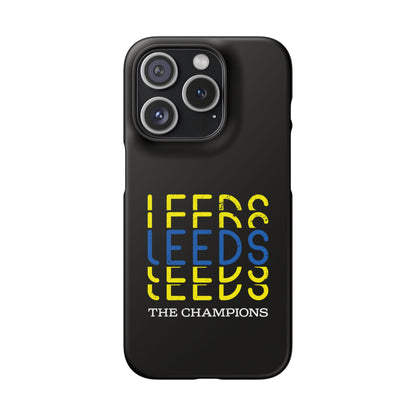LUFC "Leeds The Champions" Snap  Case