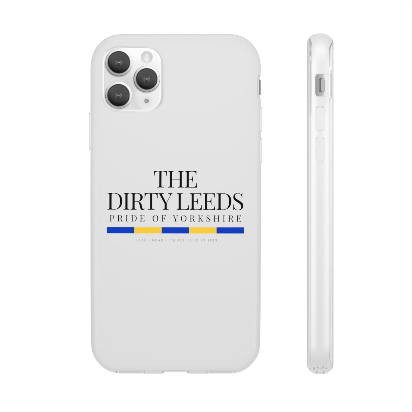 LUFC “The Dirty Leeds: Pride of  Yorkshire” Flexi Phone Case - Lufcnews.co.uk
