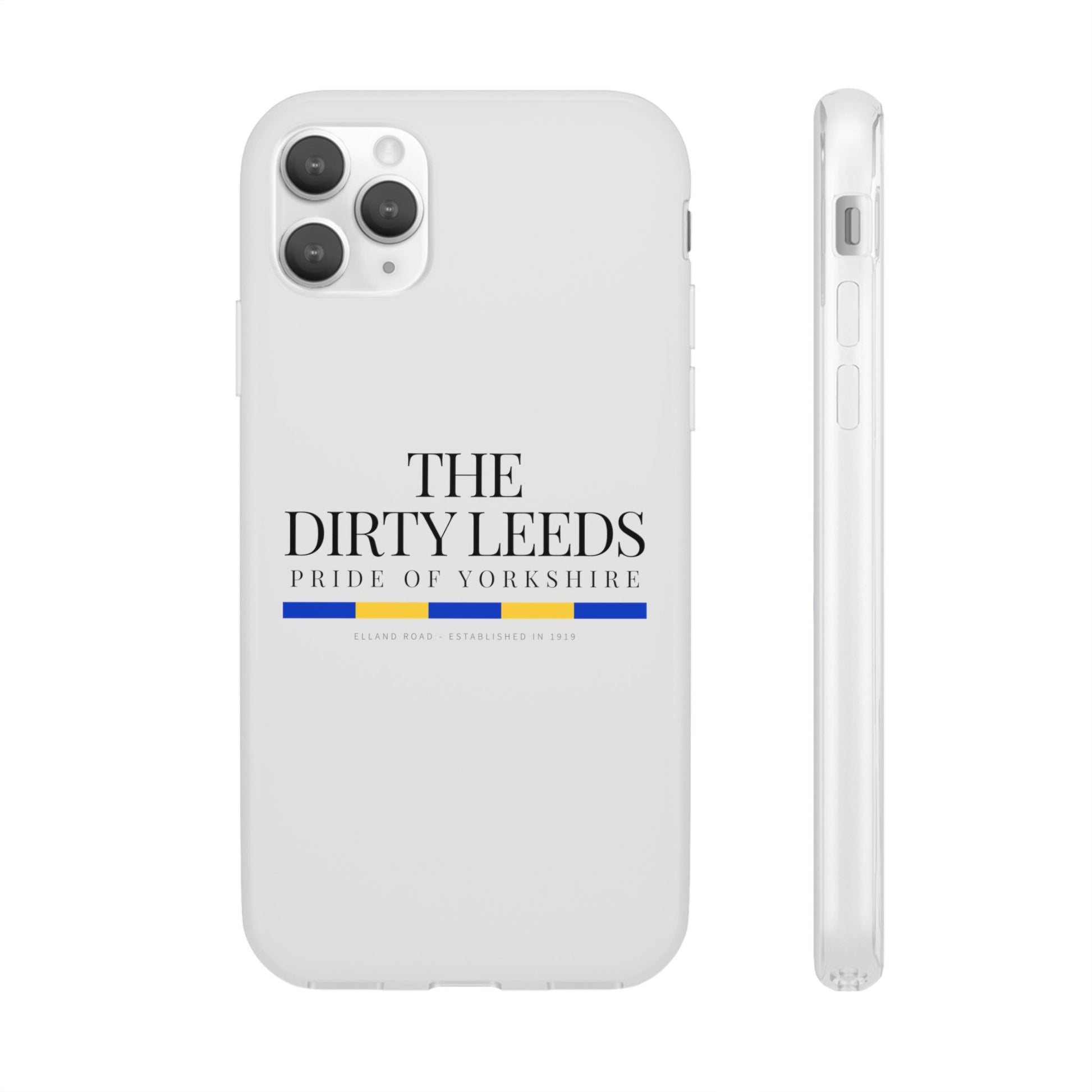 LUFC “The Dirty Leeds: Pride of  Yorkshire” Flexi Phone Case - Lufcnews.co.uk