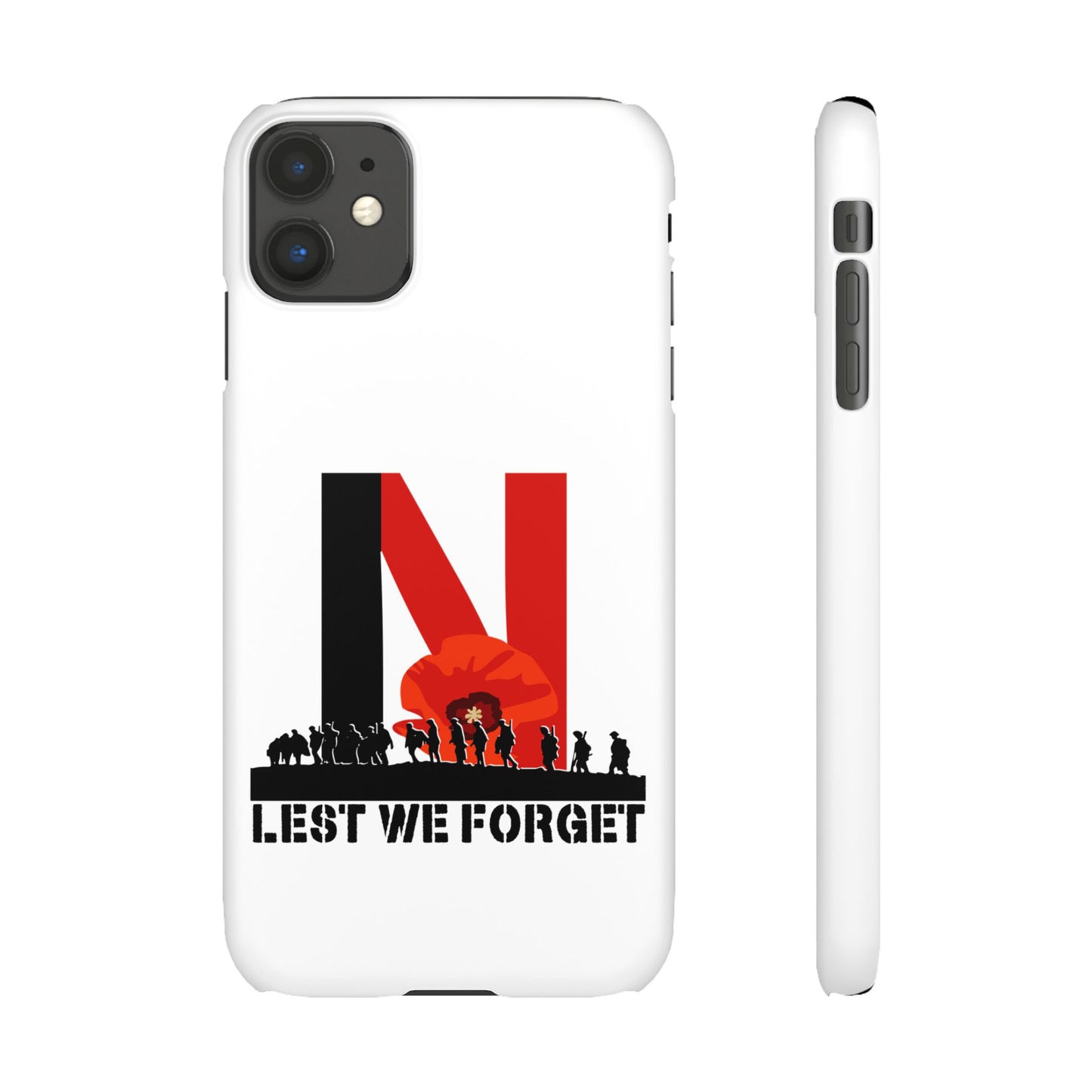 Leeds United "LEST WE FORGET"  Snap Case