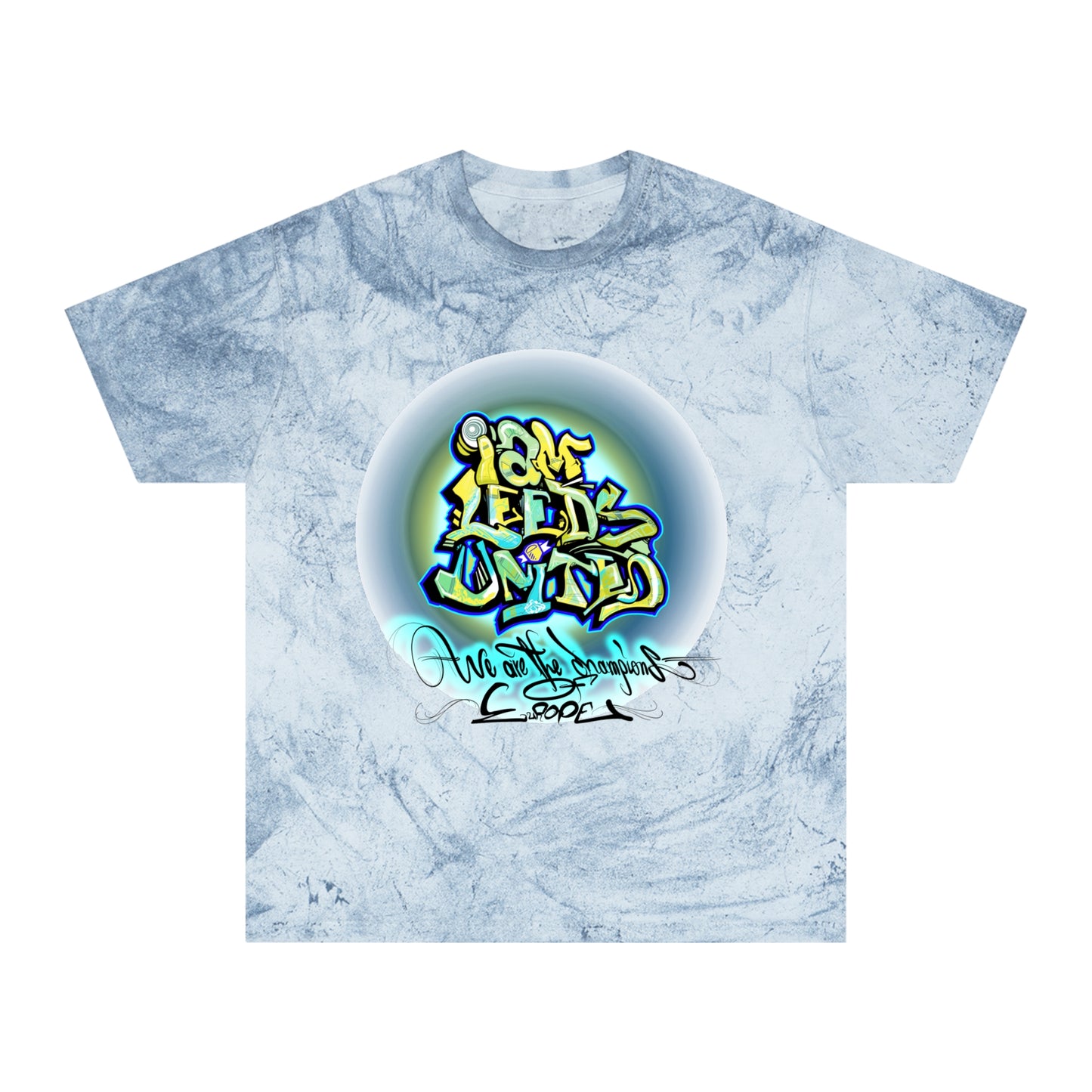 LUFC Graffiti Tee: Unisex Streetwear  Edition