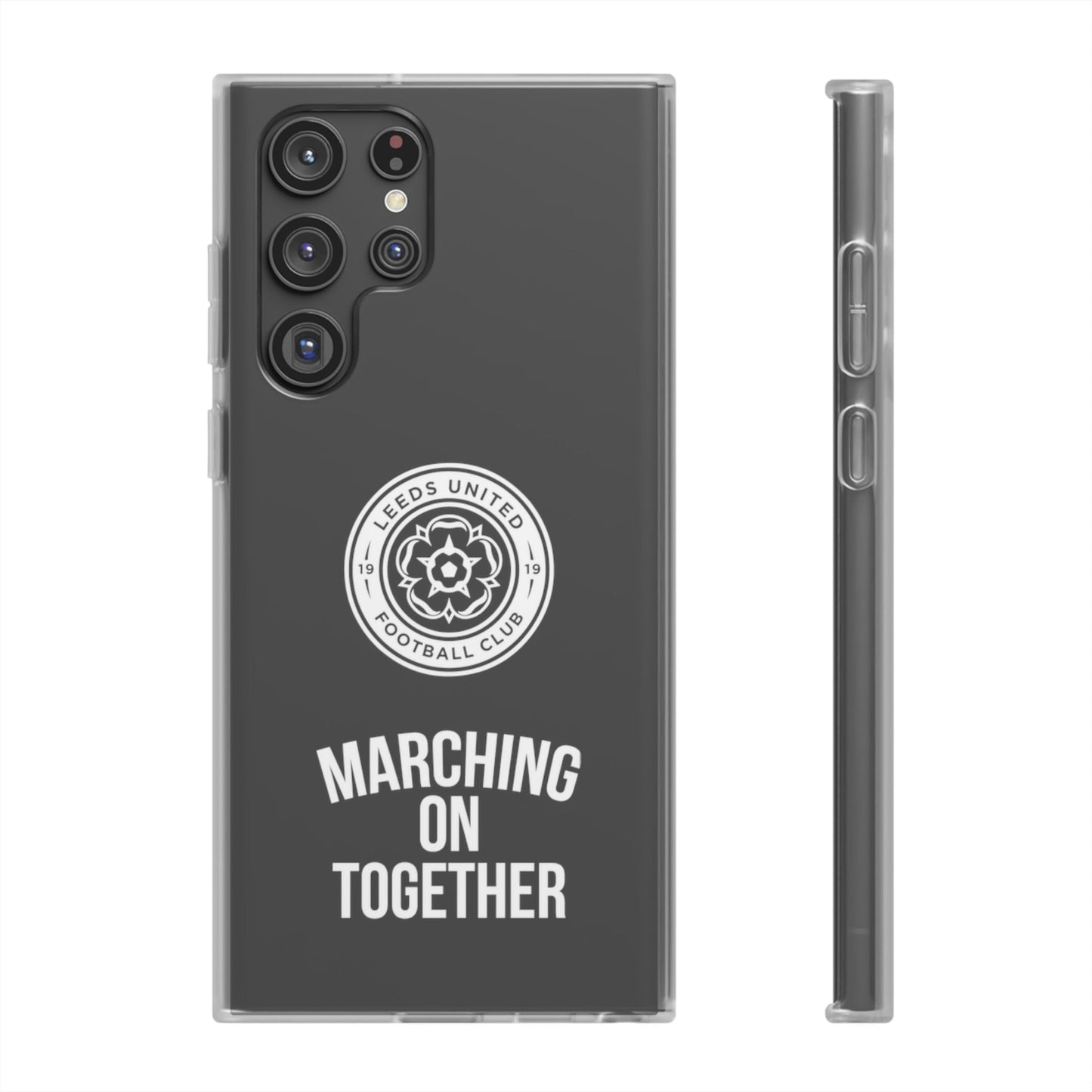 LUFC 'MARCHING ON TOGETHER' Flexi Case