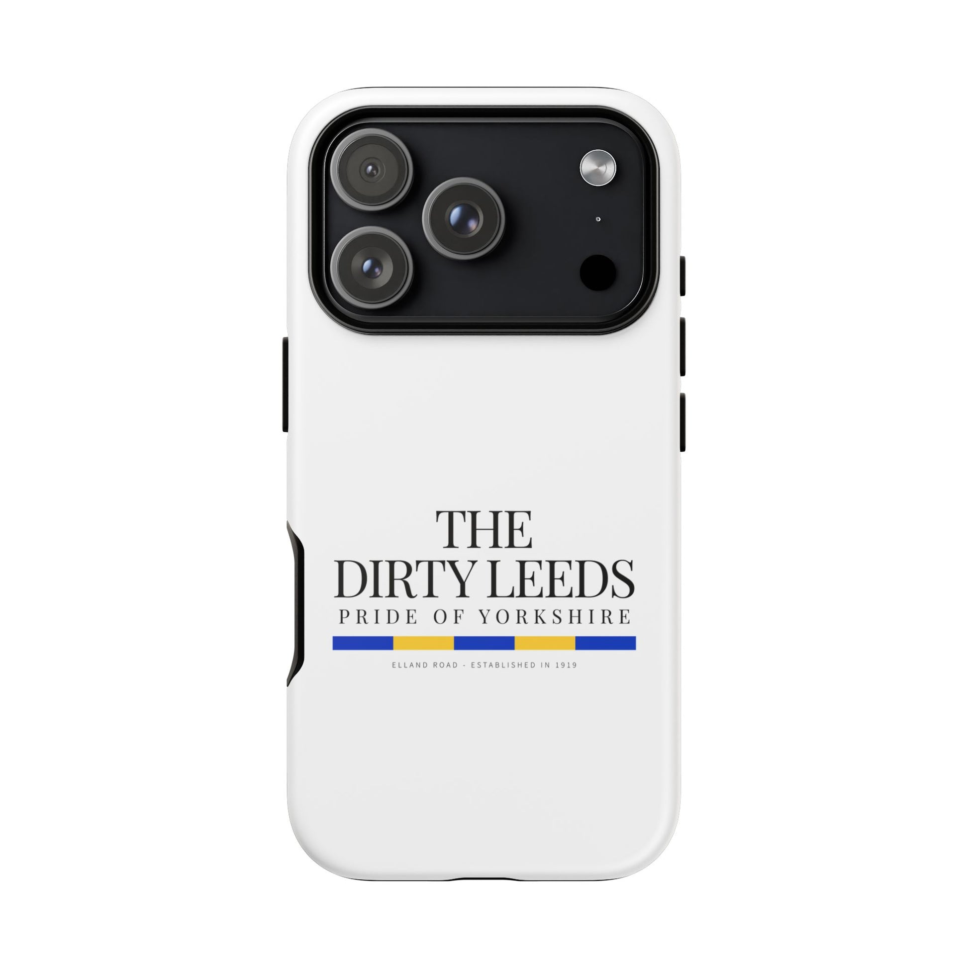 LUFC “The Dirty Leeds: Pride of  Yorkshire” Phone Case - Lufcnews.co.uk