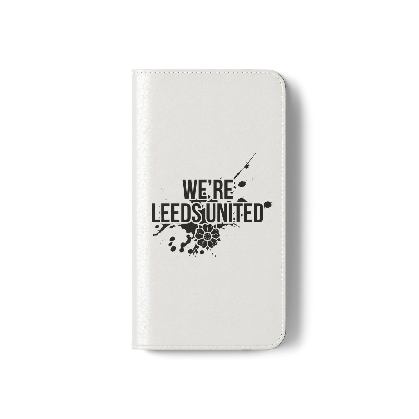 LUFC "We're Leeds United" Flip Case  Phone Wallet