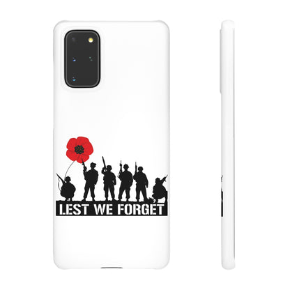 Leeds United "LEST WE FORGET"  Snap Case