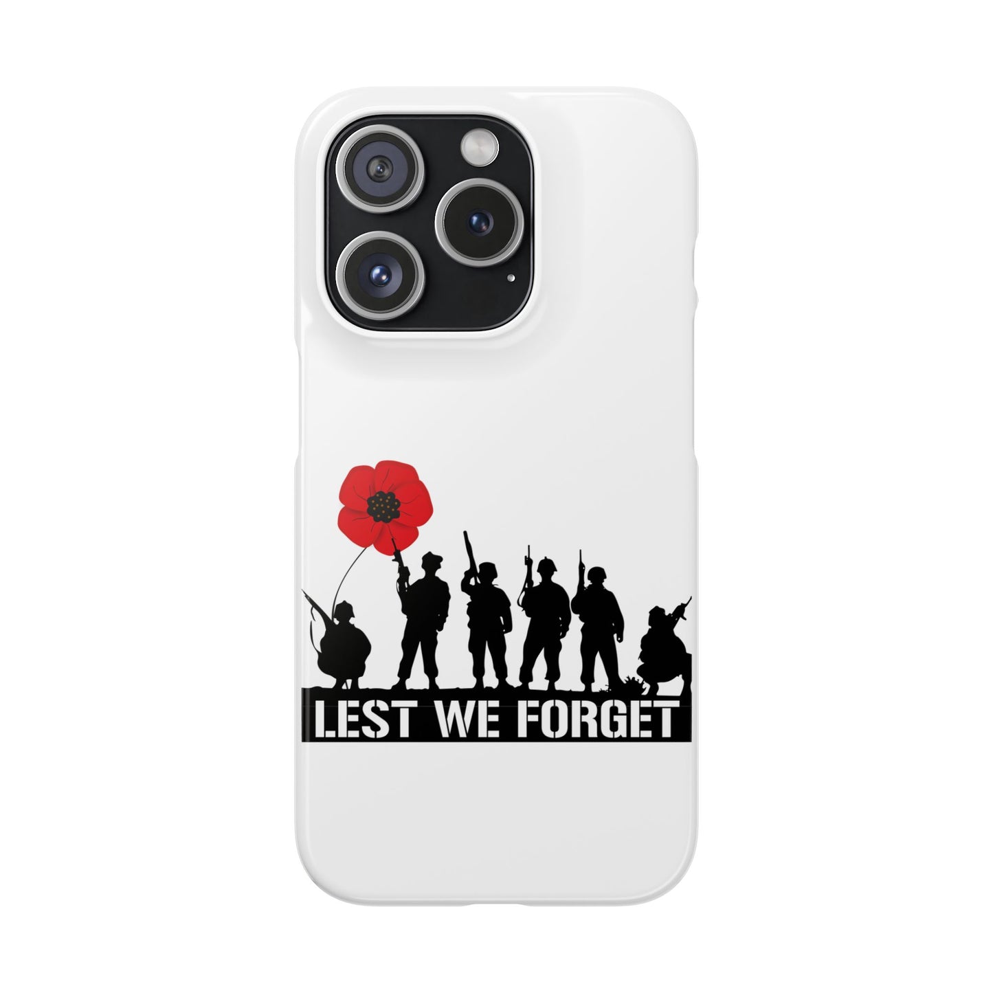 Leeds United "LEST WE FORGET"  Snap Case