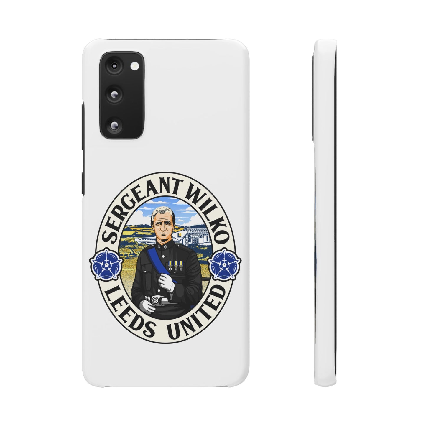 LUFC "SERGEANT WILKO" Leeds  United: Snap Case