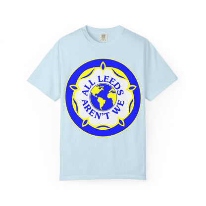 LUFC “All Leeds Aren’t We” Globe  Tee: Unisex Supporters Edition