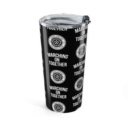 LUFC “Marching On Together” 20oz Insulated Tumbler: Sleek Travel Mug for True Leeds United Fans