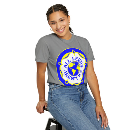 LUFC “All Leeds Aren’t We” Globe  Tee: Unisex Supporters Edition
