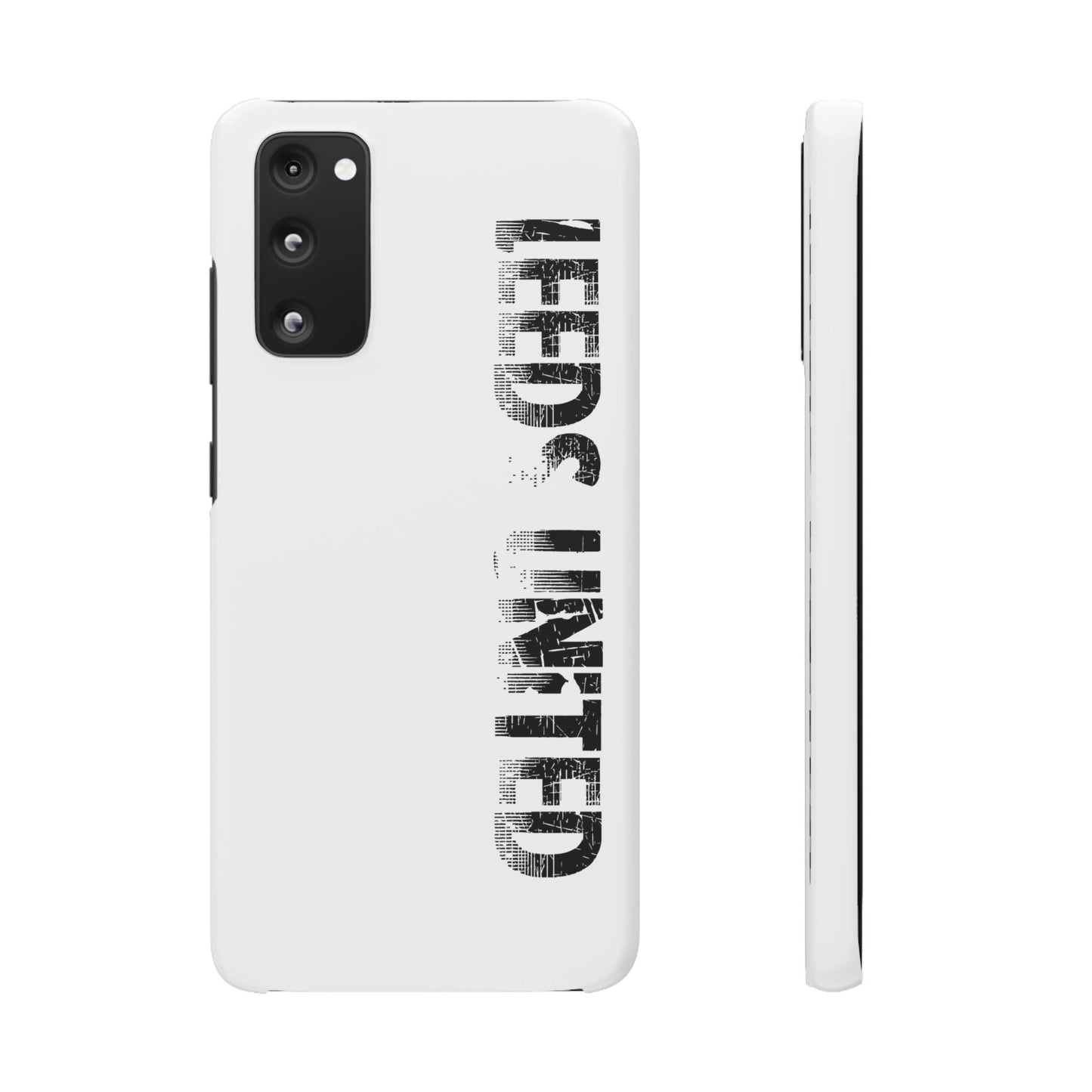 04 Snap Phone Case — "All Leeds Aren't We" Blue & Yellow Emblem