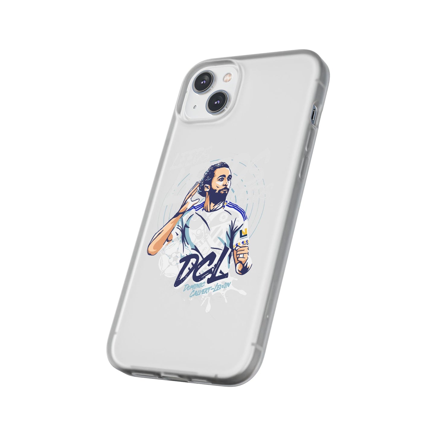 LUFC News “LEEDS: Dominic  Calvert-Lewin” Flexi Case - Lufcnews.co.uk