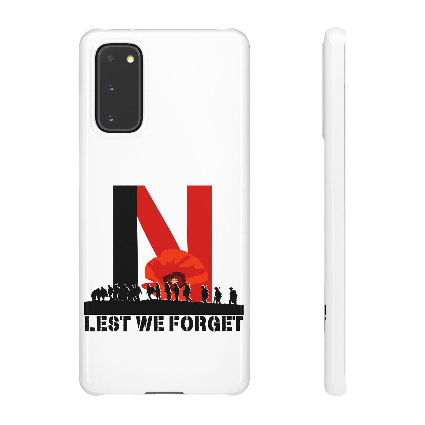 Leeds United "LEST WE FORGET"  Snap Case