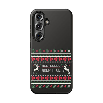LUFC 'All Leeds Aren't We' Phone  Case: Christmas Edition - Lufcnews.co.uk