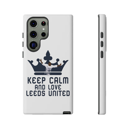 Tøft telefonveske - Keep Calm and Love Leeds United