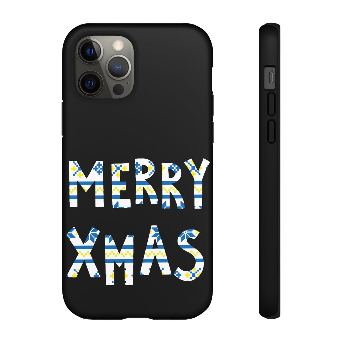 Leeds United 'Merry Xmas' Phone Case: Christmas Edition