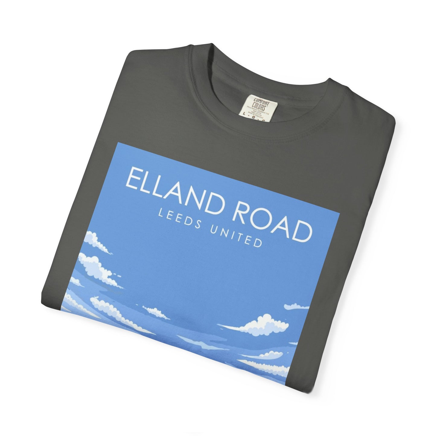 LUFC News Graphic Tee | Garment-Dyed Unisex T-Shirt