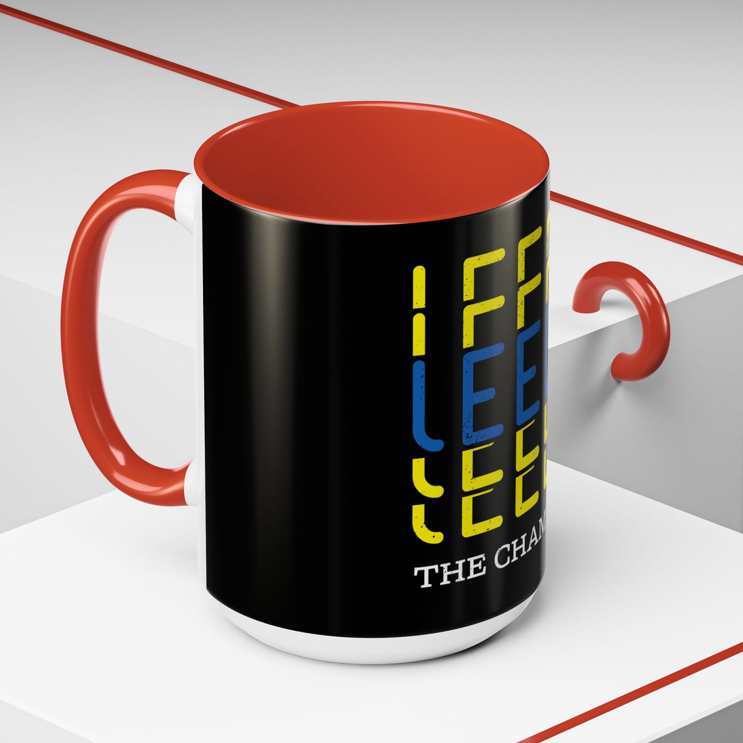 Leeds United “The Champions” Accent  Mug
