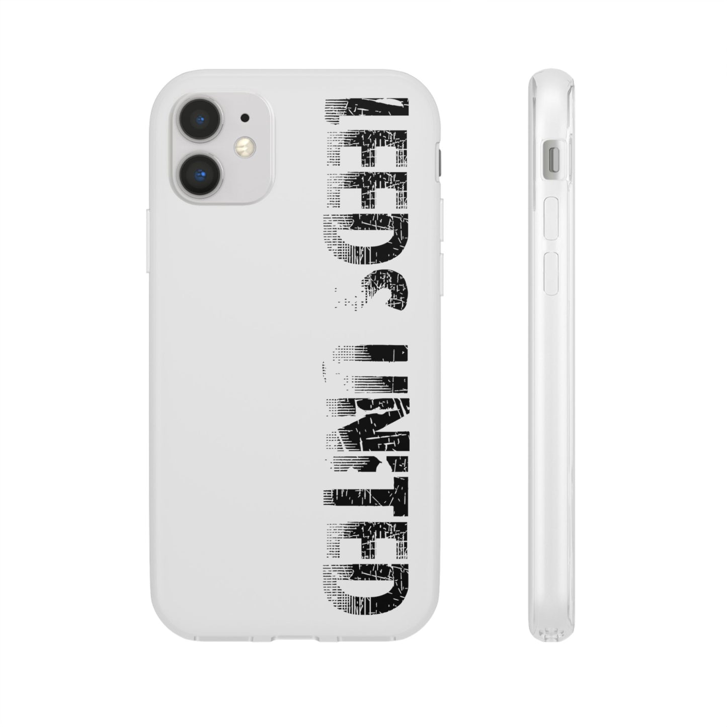 LUFC 'LEEDS UNITED' Retro  Football: Flexi Case