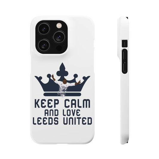 Keep Calm and Love Leeds united Leeds United Snap Phone Case