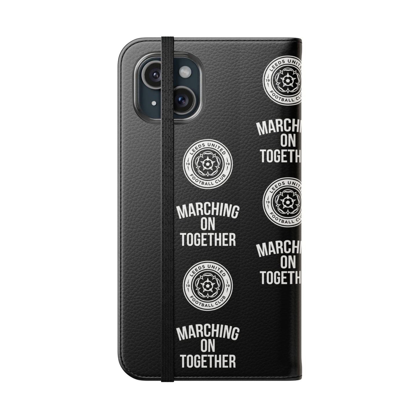 Leeds United "Marching On  Together" Flip Case Phone Wallet