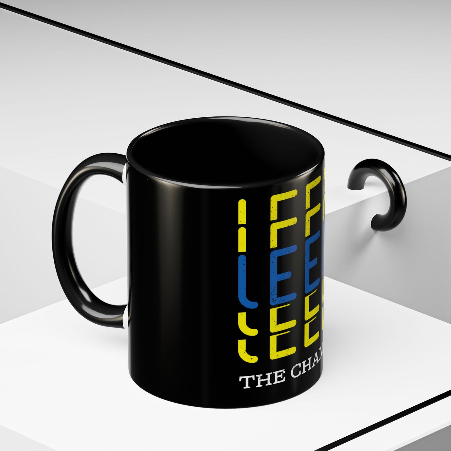 Leeds United “The Champions” Accent  Mug