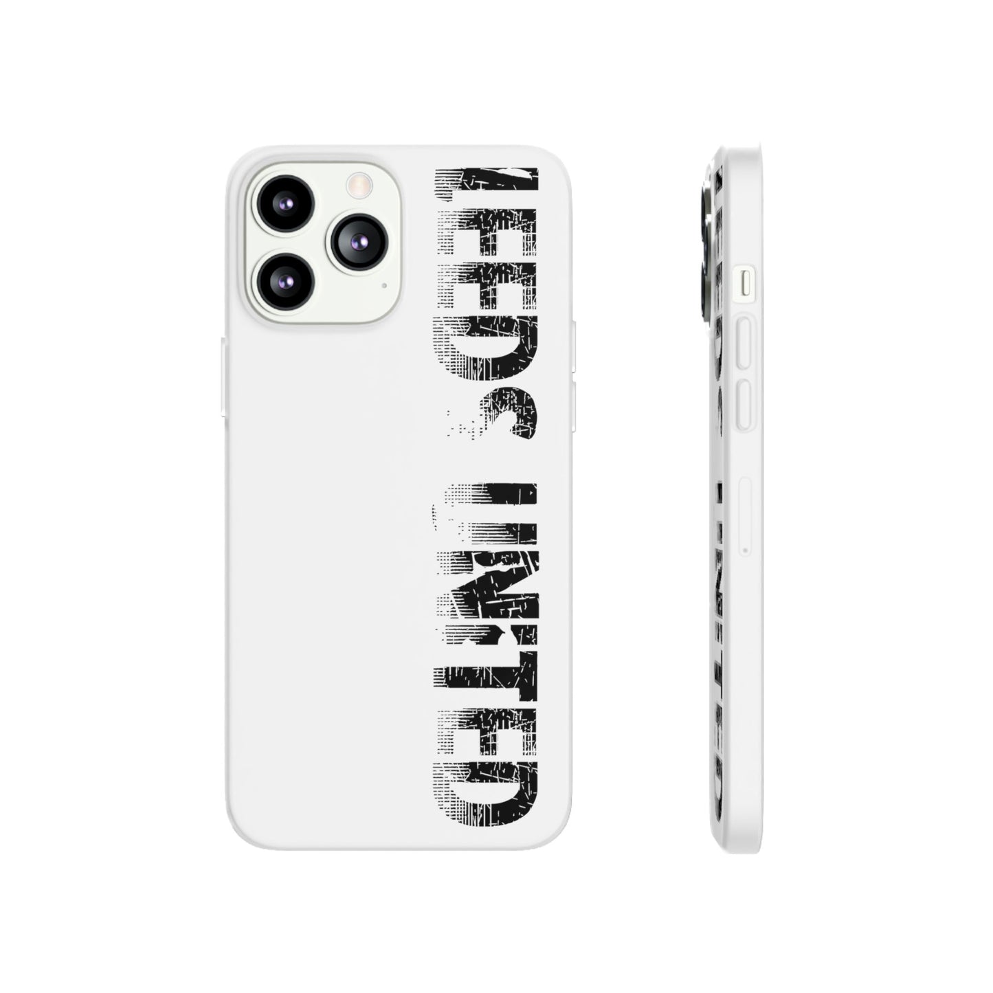 LUFC 'LEEDS UNITED' Retro  Football: Flexi Case