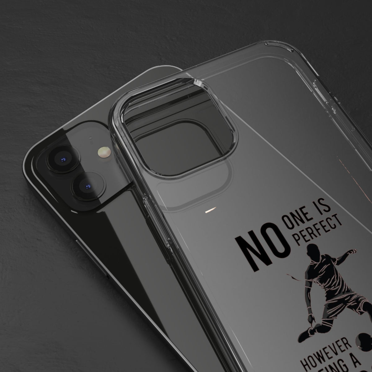 Clear Phone Case - No One is Perfect However Being Leeds Fan is Close Enough