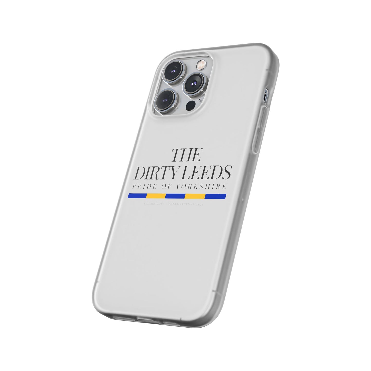 LUFC “The Dirty Leeds: Pride of  Yorkshire” Flexi Phone Case - Lufcnews.co.uk
