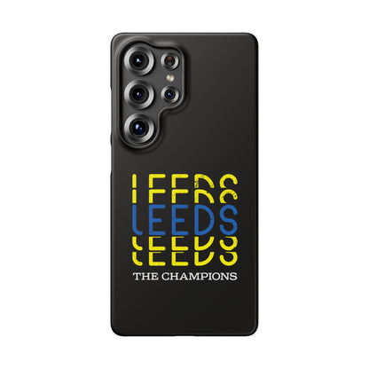 LUFC "Leeds The Champions" Snap  Case