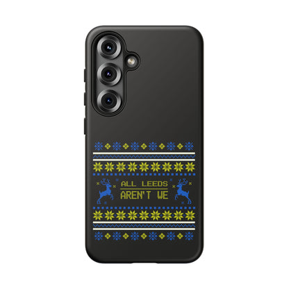 LUFC 'All Leeds Aren't We' Phone  Case: Christmas Edition