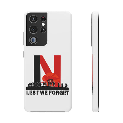 Leeds United "LEST WE FORGET"  Snap Case