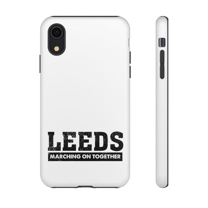 LUFC 'LEEDS: Marching On Together'  Phone Protective Cover - Lufcnews.co.uk
