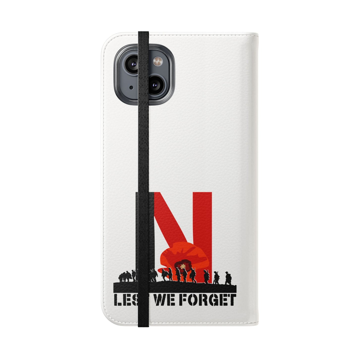 Leeds United "LEST WE FORGET"  Flip Case Phone Wallet