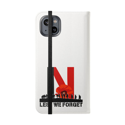 Leeds United "LEST WE FORGET"  Flip Case Phone Wallet