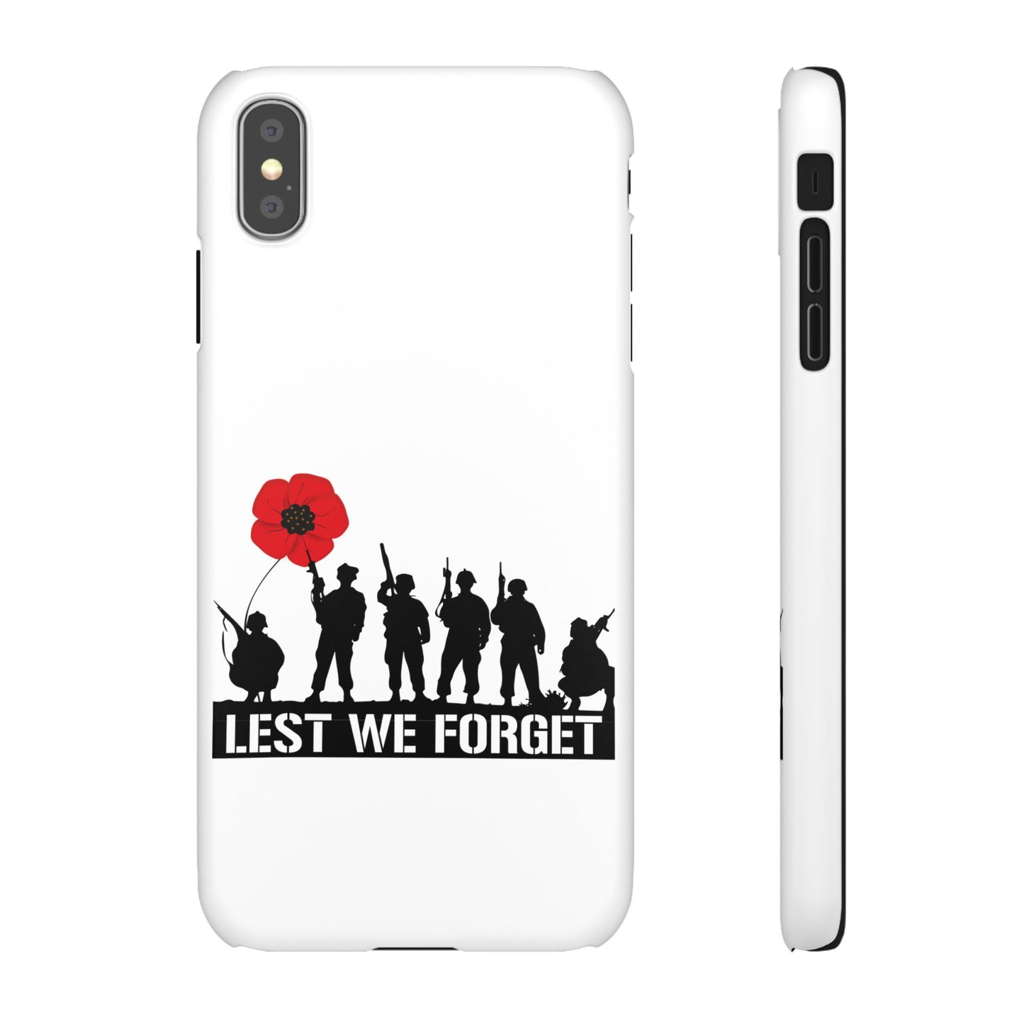 Leeds United "LEST WE FORGET"  Snap Case